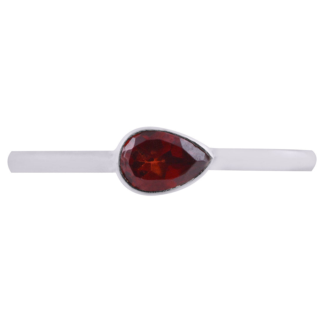 Birthstone GARNET Magnificent Gemstone 925 Sterling Silver Ring