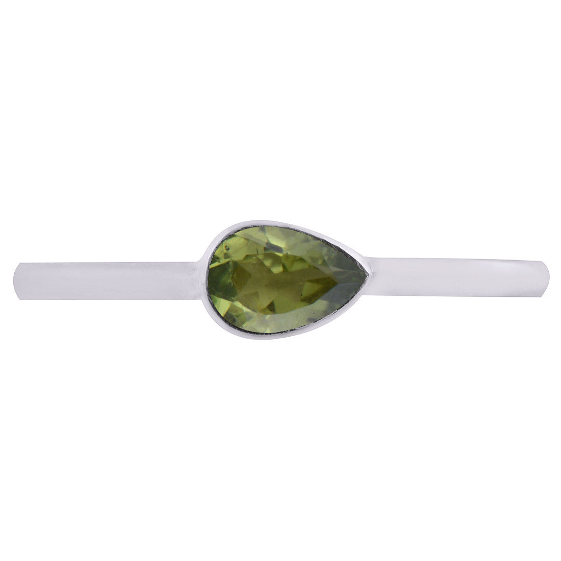 Birthstone Peridot Magnificent Gemstone 925 Sterling Silver Ring