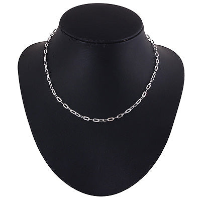 Alluring Plain 925 Sterling Solid Silver Chain